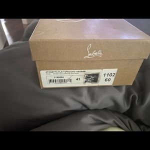 Christian louboutin flat sandals